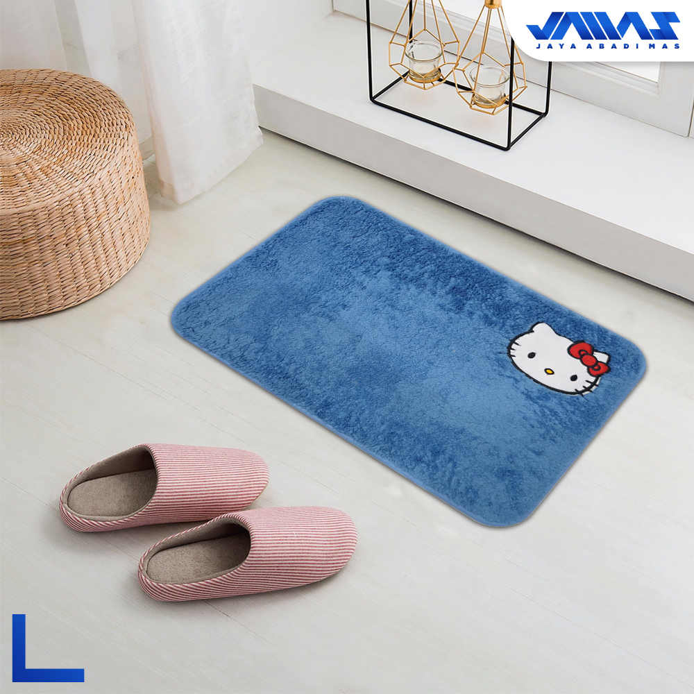 Keset Bulu Angsa Anti slip Ukuran 40x60cm Halus Lembut Karakter Anak